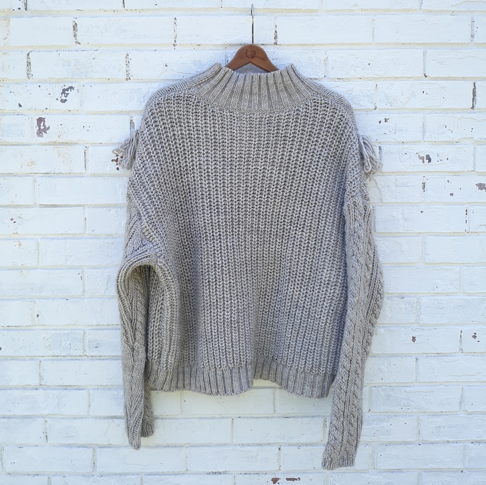 Universal Thread Fringe Sweater Pullover - image 3